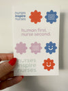 Human First Sticker Sheet