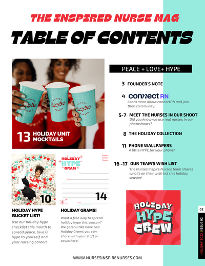 The Inspired Nurse Mag - Holiday Hype Edition