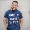 Retired Nurses Inspire Nurses Navy Classic Tee (all sales final)